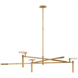 Modern 1 Light Chandelier from the Melange Collection