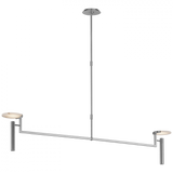 Modern 1 Light Chandelier from the Melange Collection