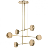 Melange 54" Multi-Positional Chandelier