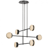 Melange 54" Multi-Positional Chandelier