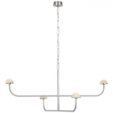 Modern 1 Light Chandelier from the Pedra Collection
