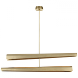 Modern Linear Pendant from the Piel Collection