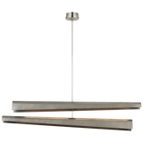 Modern Linear Pendant from the Piel Collection