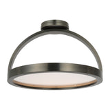 Contemporary Semi-Flush Mount from the Cerne Collection