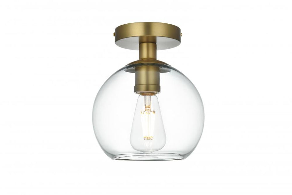 Modern Semi-Flush Mount from the Baxter Collection