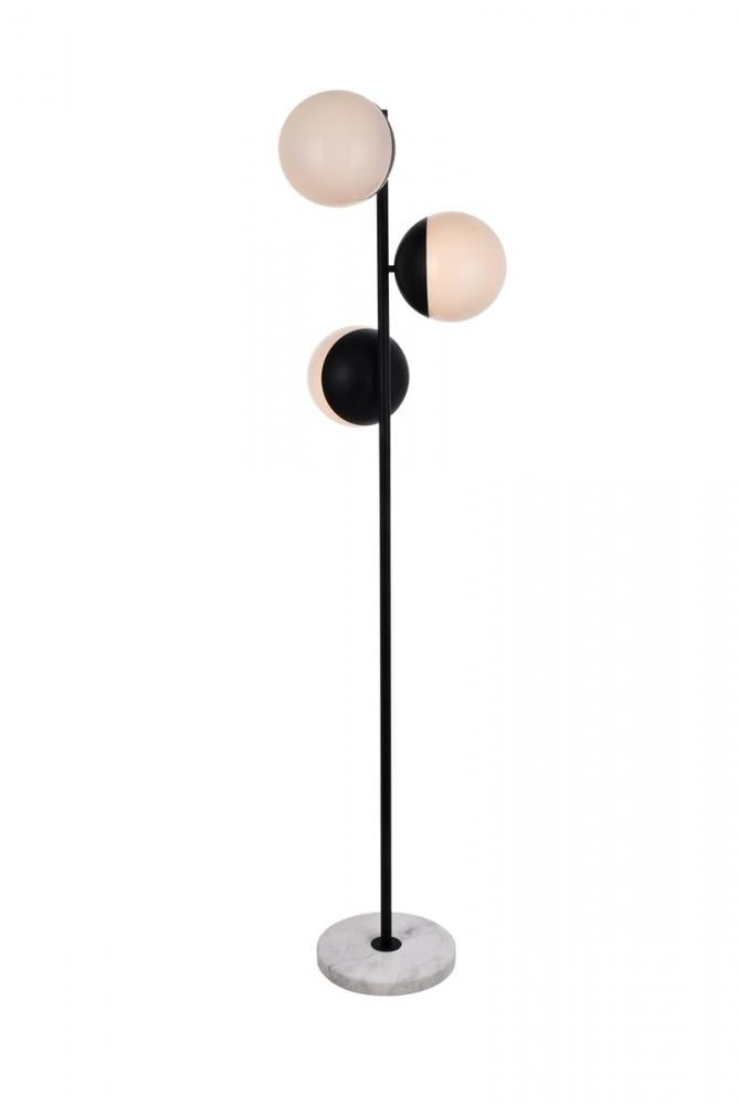 Transitional Floor Lamp from the Eclipse Collection