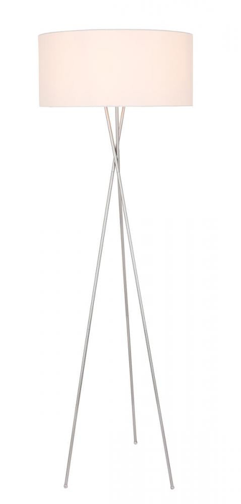 Cason 1 light and White shade Floor lamp