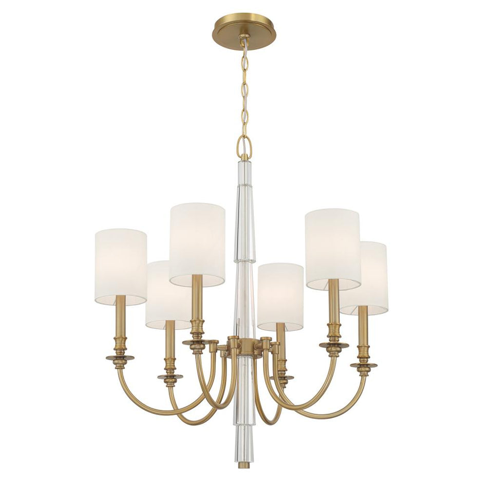 Transitional Chandelier from the Lloyd Collection