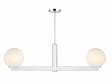 Modern 2 Light Chandelier