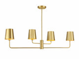 Contemporary 4 Light Chandelier