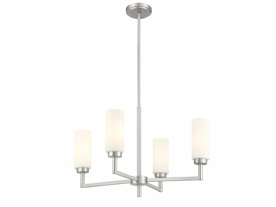 Contemporary 4 Light Chandelier