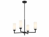 Contemporary 4 Light Chandelier