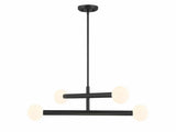 Contemporary 4 Light Chandelier