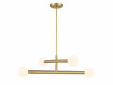 Contemporary 4 Light Chandelier