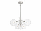 Contemporary 6 Light Chandelier
