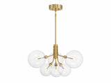Contemporary 6 Light Chandelier