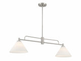 Transitional 2 Light Chandelier