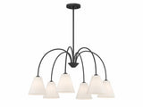 Modern 6 Light Chandelier