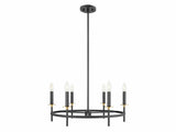 Transitional 6 Light Chandelier