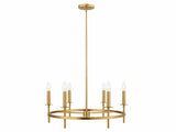 Transitional 6 Light Chandelier