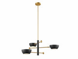 Contemporary 3 Light Chandelier