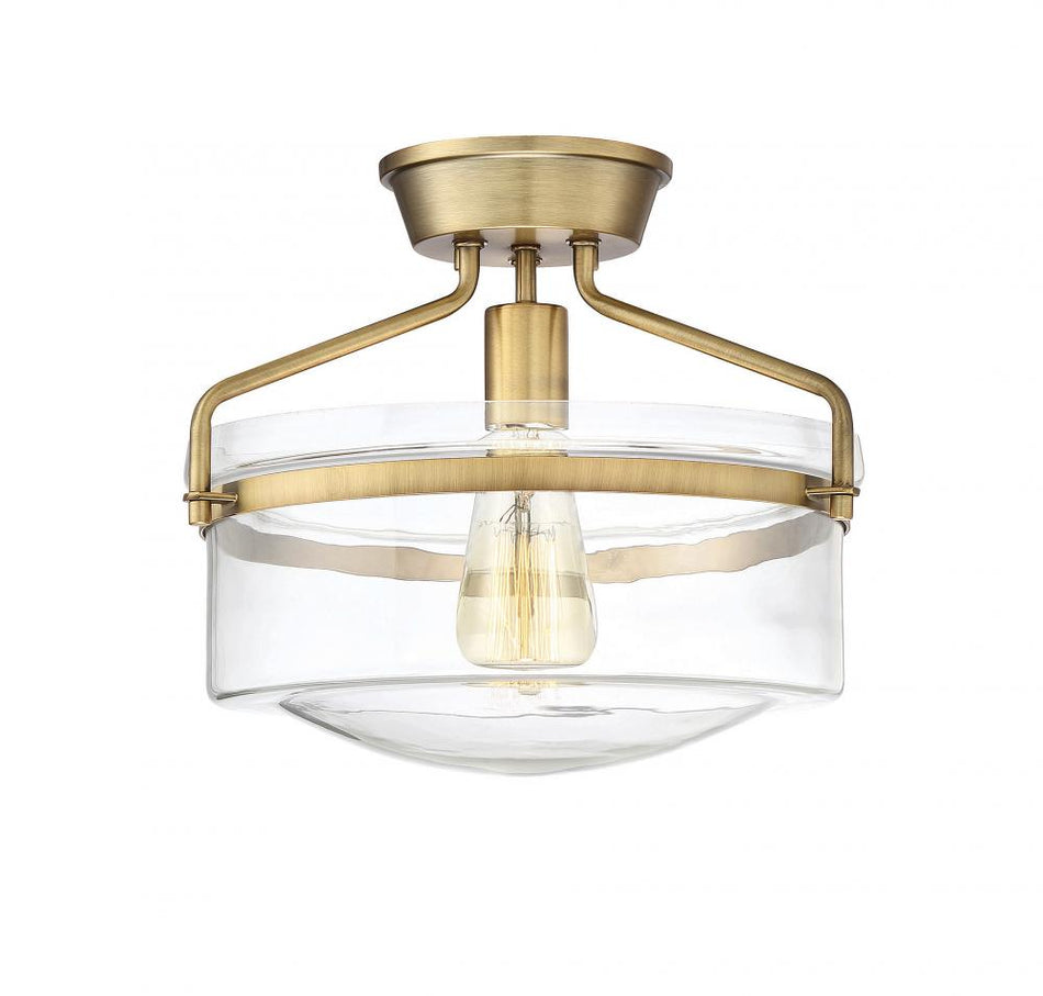 Modern Cage Semi-Flush Mount