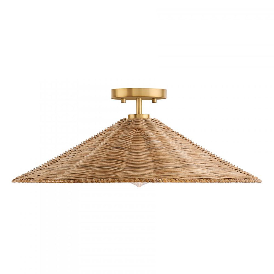 Bohemian Bowl Semi-Flush Mount