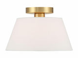 Modern Bowl Semi-Flush Mount