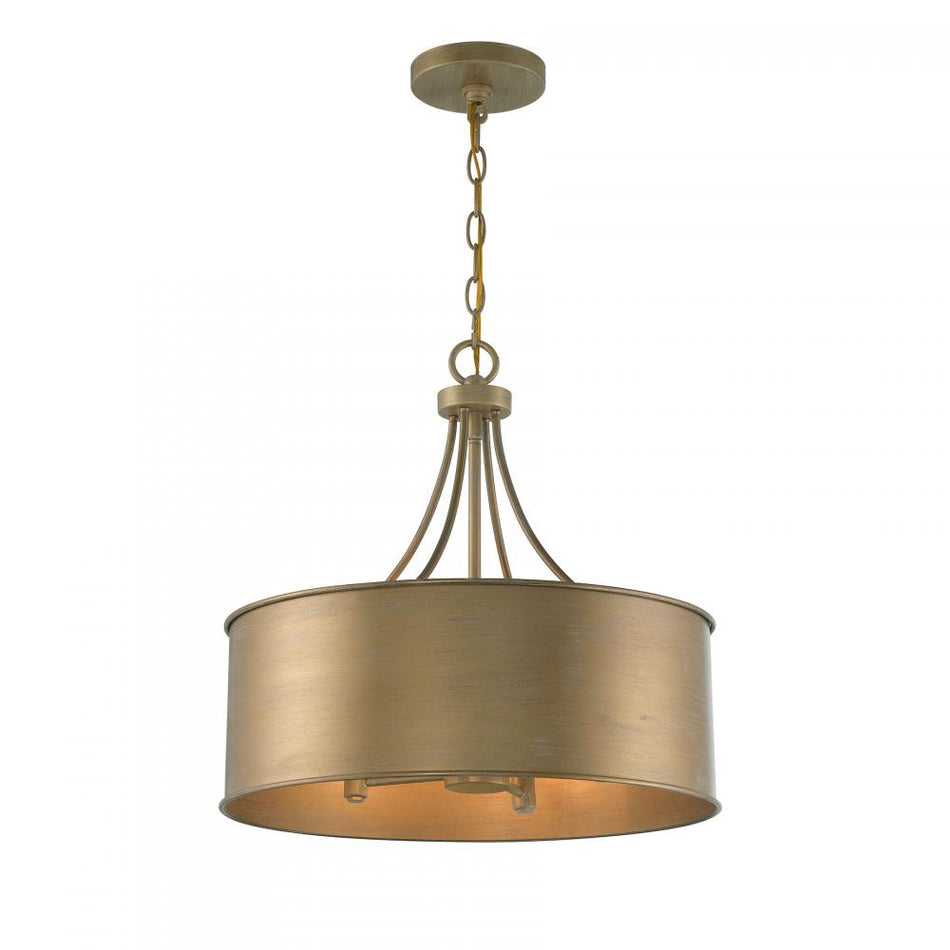 Traditional Drum Shade Pendant