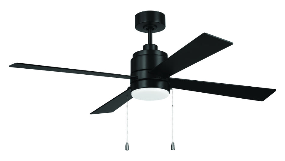 Contemporary Ceiling Fans With Light from the Mccoy 52 4 Blade With Pull Chains Collection