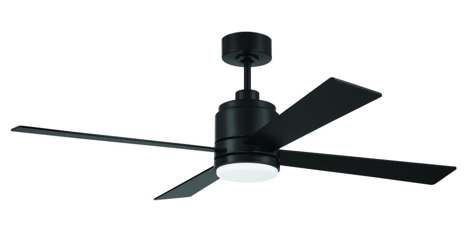 Contemporary Ceiling Fans With Light from the Mccoy 52 4 Blade Collection