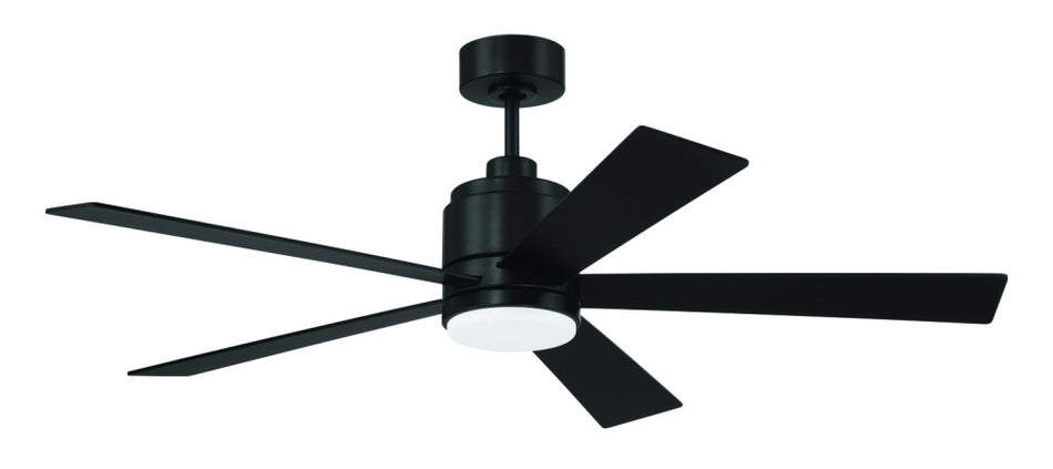 Contemporary Ceiling Fans With Light from the Mccoy 52 5 Blade Collection