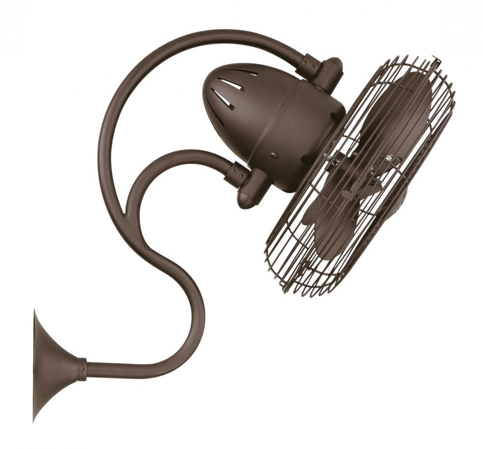 Contemporary Wall Fan from the Melody Collection