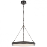 Modern 1 Light Chandelier from the Matthew Collection