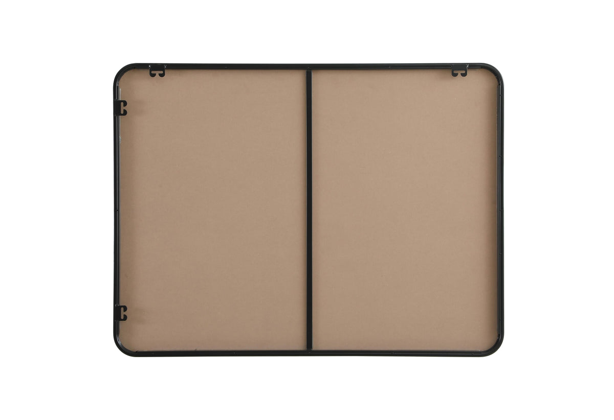 Remy 30 x 40 in. Rectangle Mirror in Black