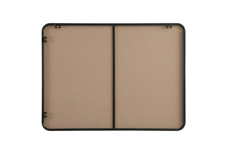 Remy 30 x 40 in. Rectangle Mirror in Black