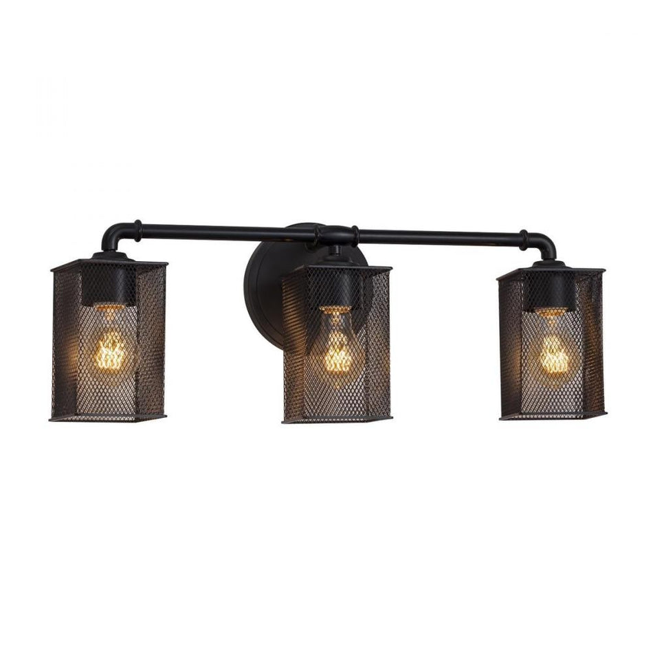 Transitional Vanity Light from the Bronx Family Collection