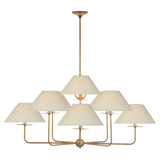 Casual 9 Light Chandelier from the Kelley Collection