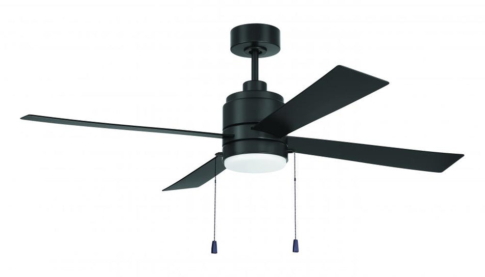 Contemporary Outdoor Fan from the Outdoor Mccoy 52 4 Blade With Pull Chains Collection