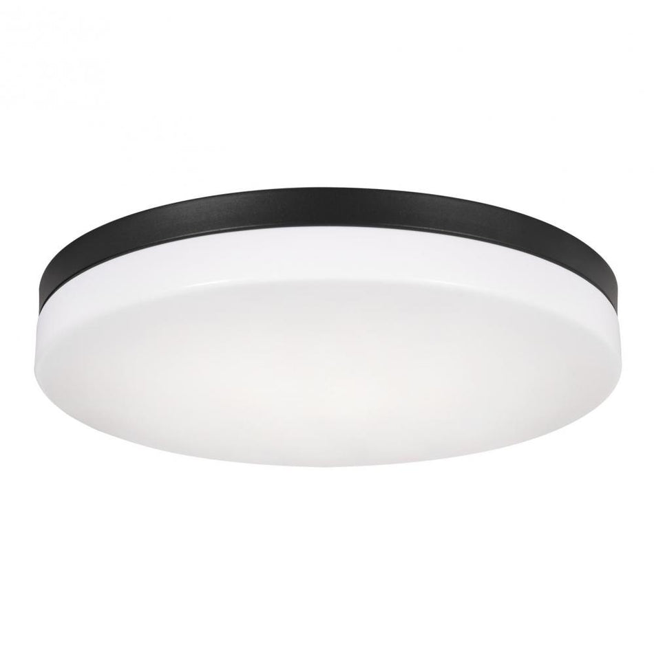 Contemporary Drum Shade Flush Mount from the Oscar Collection