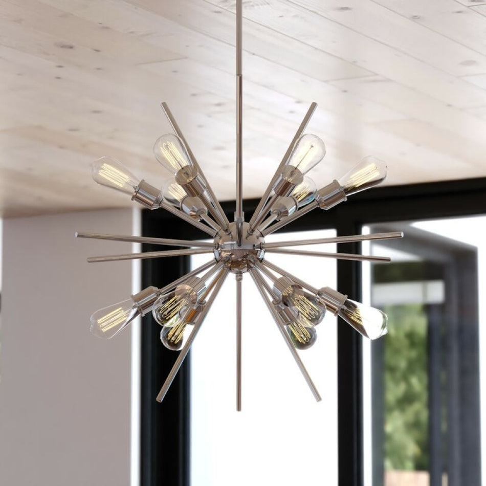 Estelle 27.5-in Pendant Polished Nickel