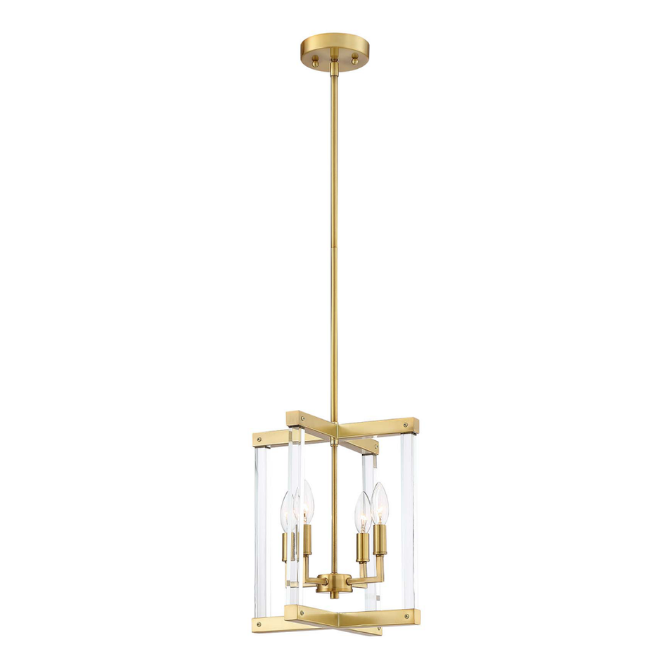 Contemporary 4 Light Chandelier from the Regent Collection