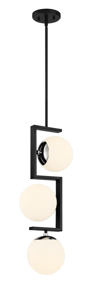 Modern Multi Light Pendant from the Alluria ll Collection