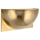 Modern Wall Sconce from the Quarter Sphere Collection