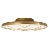 Dot 16" Caged Flush Mount