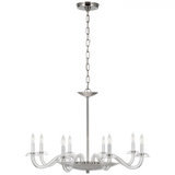 Traditional 8 Light Chandelier from the Brigitte Collection