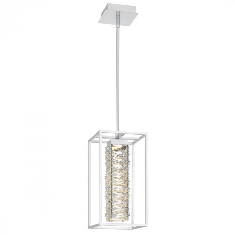 Contemporary Down Mini Pendant from the Dazzle Collection