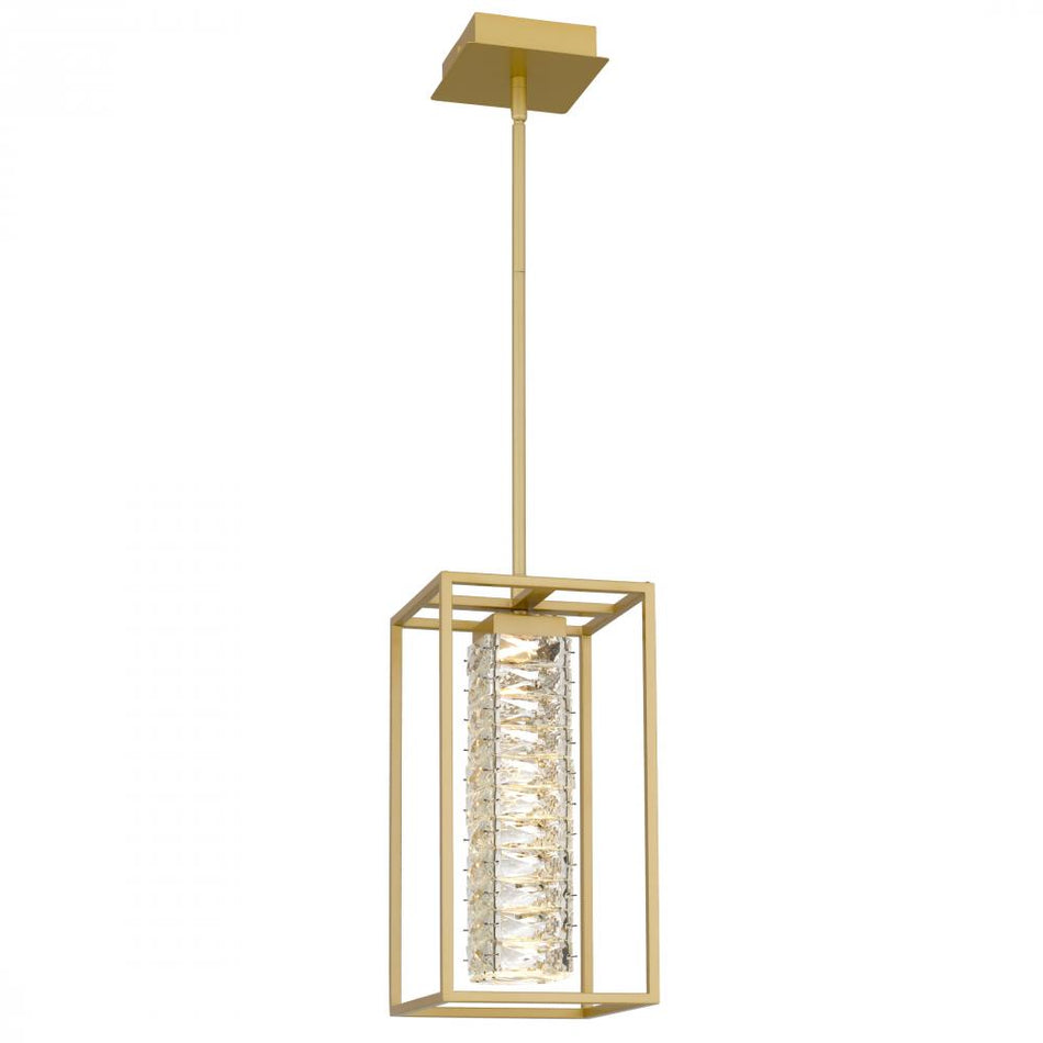 Contemporary Down Mini Pendant from the Dazzle Collection