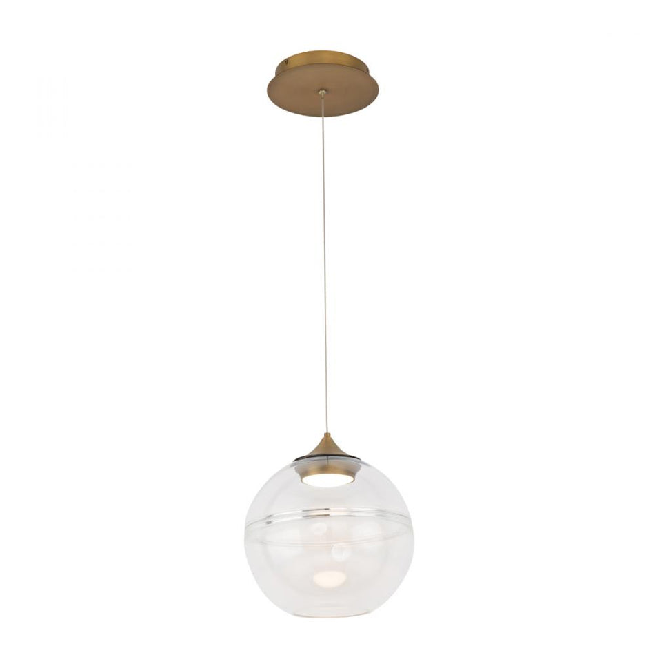 BISTRO 10IN GLASS MINI PENDANT 3000K