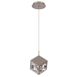 Craftsman/Mission Down Mini Pendant from the Ice Cube Collection